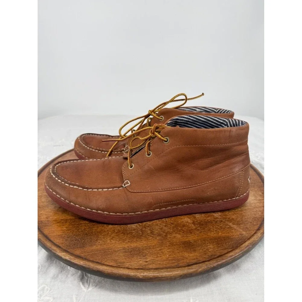 Ugg Boots Mens 10 Kaldwell Chukka Brown Leather Lace Up Australia Casual Vibram